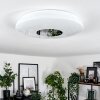 Lumsden Plafondlamp LED Wit, 1-licht, Bewegingsmelder