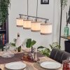 Lohobe Hanglamp Chroom, Zwart, 4-lichts