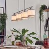 Lohobe Hanglamp Chroom, Zwart, 4-lichts