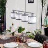 Lohobe Hanglamp Chroom, Zwart, 4-lichts