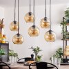 Koyoto Hanger - Glas Amber, 6-lichts