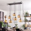 Koyoto Hanger - Glas Amber, 6-lichts