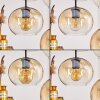 Apedo Hanger - Glas Amber, Duidelijk, 6-lichts