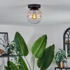 Gastor Plafondlamp - Glas Amber, Duidelijk, 1-licht