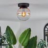Gastor Plafondlamp - Glas Amber, Duidelijk, 1-licht