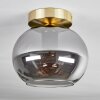 Apedo Plafondlamp - Glas Messing, 1-licht