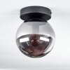 Gastor Plafondlamp - Glas Rookkleurig, 1-licht