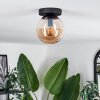 Gastor Plafondlamp - Glas Amber, 1-licht