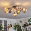 Chehalis Plafondlamp Amber, Rookkleurig, 6-lichts