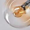 Gastor Plafondlamp - Glas Amber, Duidelijk, 5-lichts