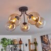 Gastor Plafondlamp - Glas Amber, Duidelijk, 5-lichts