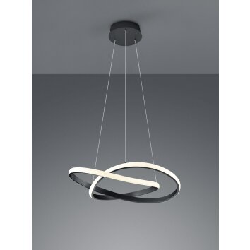Reality Course Hanglamp LED Zwart, 1-licht
