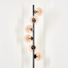 Remaisnil Staande lamp - Glas Zwart, 6-lichts