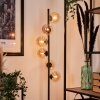 Remaisnil Staande lamp - Glas Zwart, 6-lichts