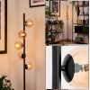 Remaisnil Staande lamp - Glas Zwart, 5-lichts