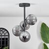 Chehalis Plafondlamp - Glas Rookkleurig, 4-lichts