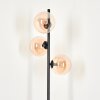 Remaisnil Staande lamp - Glas Zwart, 3-lichts