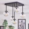 Chehalis Plafondlamp - Glas Duidelijk, 5-lichts