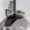 Chehalis Plafondlamp - Glas Duidelijk, Rookkleurig, 5-lichts