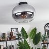 Apedo Plafondlamp - Glas Duidelijk, Rookkleurig, 1-licht