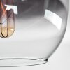 Apedo Plafondlamp - Glas Duidelijk, Rookkleurig, 1-licht