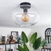 Apedo Plafondlamp - Glas Duidelijk, 1-licht, Afstandsbediening