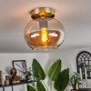 Apedo Plafondlamp - Glas Messing, 1-licht