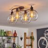Koyoto Plafondlamp - Glas Duidelijk, 4-lichts