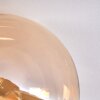 Chehalis Plafondlamp - Glas Amber, 4-lichts
