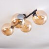 Chehalis Plafondlamp - Glas Amber, 4-lichts