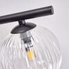 Chehalis Plafondlamp - Glas Duidelijk, 4-lichts
