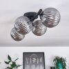 Chehalis Plafondlamp - Glas Rookkleurig, 4-lichts