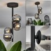 Chehalis Plafondlamp - Glas Rookkleurig, 4-lichts