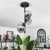 Chehalis Plafondlamp - Glas Rookkleurig, 4-lichts