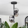 Chehalis Plafondlamp - Glas Rookkleurig, 4-lichts