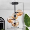 Chehalis Plafondlamp - Glas Amber, 4-lichts