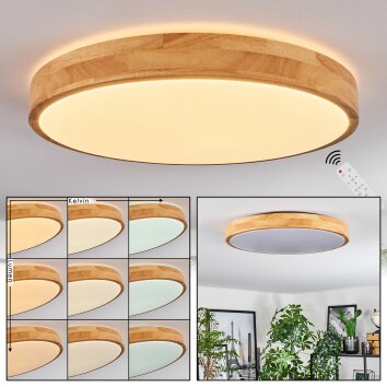 Sofo Plafondlamp LED Wit, 1-licht, Afstandsbediening