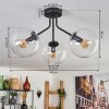 Gastor Plafondlamp - Glas Duidelijk, 3-lichts