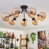 Gastor Plafondlamp - Glas Amber, 7-lichts