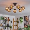 Gastor Plafondlamp - Glas Amber, 7-lichts