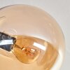 Gastor Plafondlamp - Glas Amber, Duidelijk, Rookkleurig, 7-lichts
