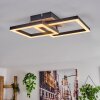 Bealo Plafondlamp LED Bruin, houtlook, 1-licht