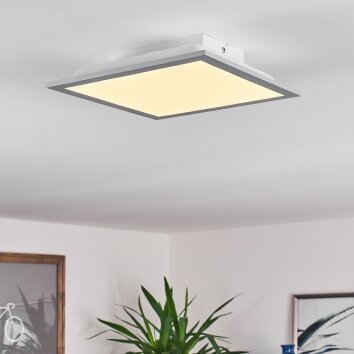 Farc Plafondlamp LED Zilver, 1-licht