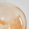 Chehalis Muurlamp - Glas Amber, 1-licht