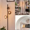 Remaisnil Staande lamp - Glas Rookkleurig, 3-lichts