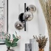 Chehalis Muurlamp - Glas Rookkleurig, 3-lichts