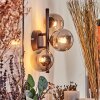 Chehalis Muurlamp - Glas Rookkleurig, 3-lichts