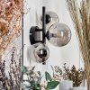 Chehalis Muurlamp - Glas Rookkleurig, 3-lichts