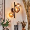 Chehalis Muurlamp - Glas Rookkleurig, 3-lichts