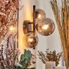 Chehalis Muurlamp - Glas Rookkleurig, 3-lichts